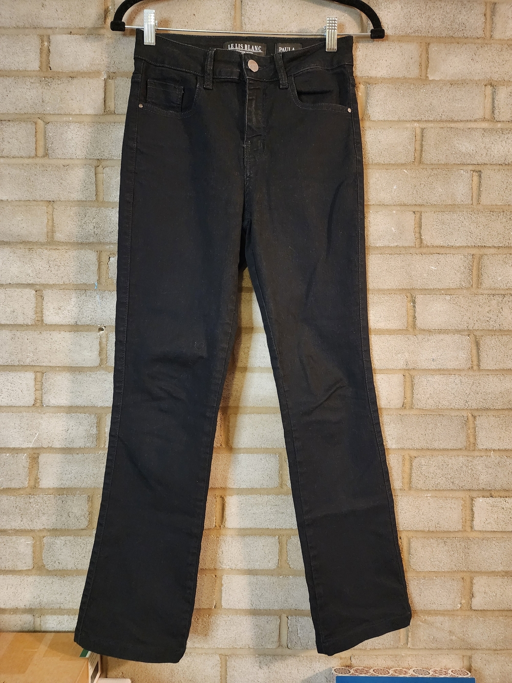 Le Lis Blanc Paula Women's Black Bootcut Jeans